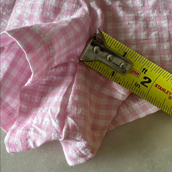 Edikted Gingham Boxer Shorts - Picture 10 of 11